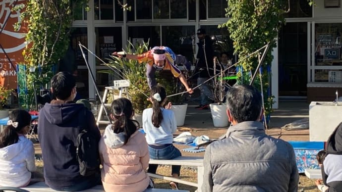 道の駅保田小学校、開校記念祭1日目