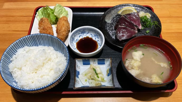 市場食堂 ゑびす丸＠松山市「A定食」