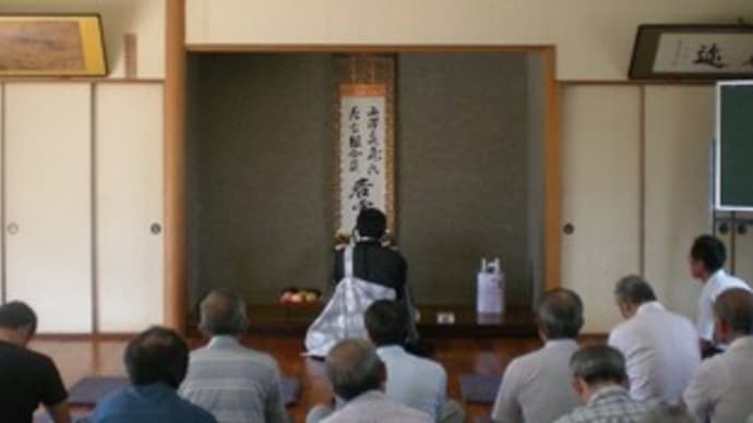 2009年8月23日　竜神町神田地区で西澤真蔵慰霊祭