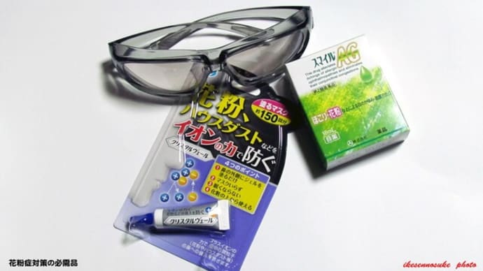 いかに花粉症対策をするか………!