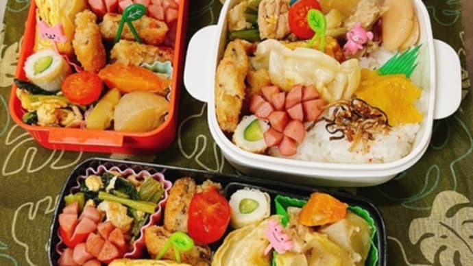 晩ご飯(4日分)とお弁当&生協購入品