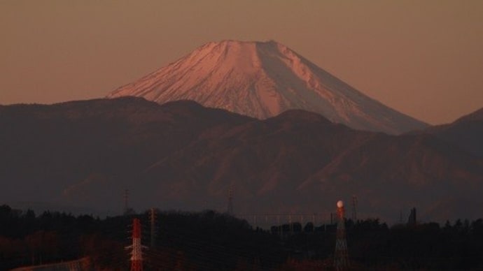 今月のテンプレート(No41)元旦の富士山
