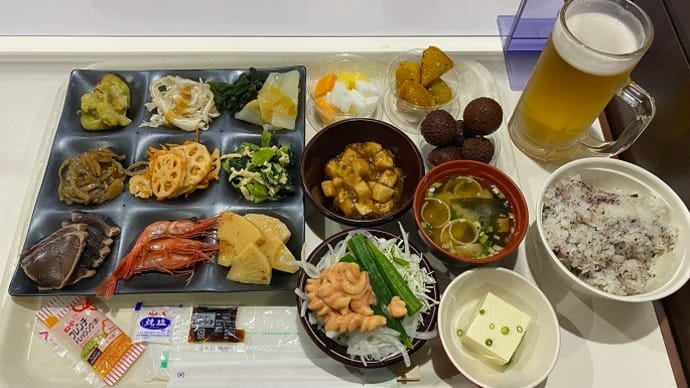名門大洋フェリー 新門司~大阪南港2便 夕食ビュッフェ