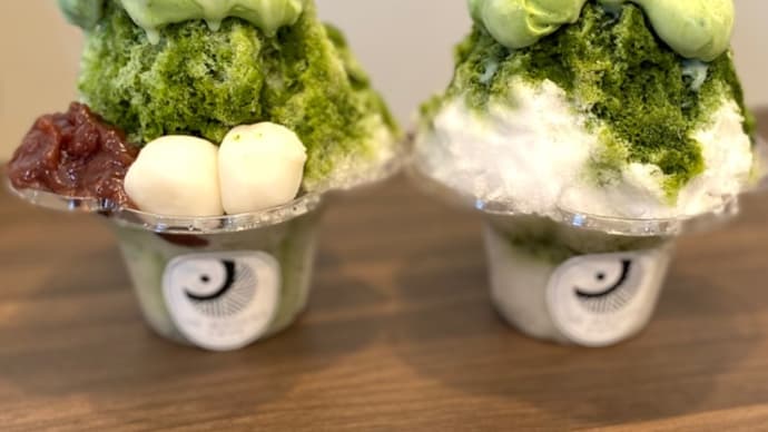 抹茶かき氷