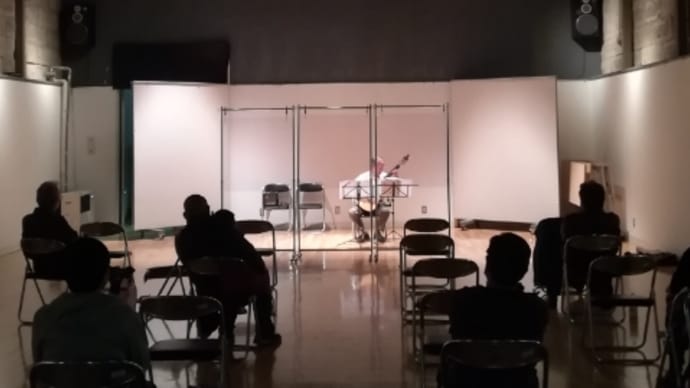 恵庭夢創館でKギタースクールの演奏会をしました。