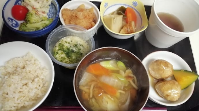 今日の姑と母の夕飯