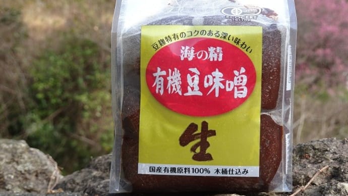 オーサワジャパンの 海の精国産有機・豆味噌