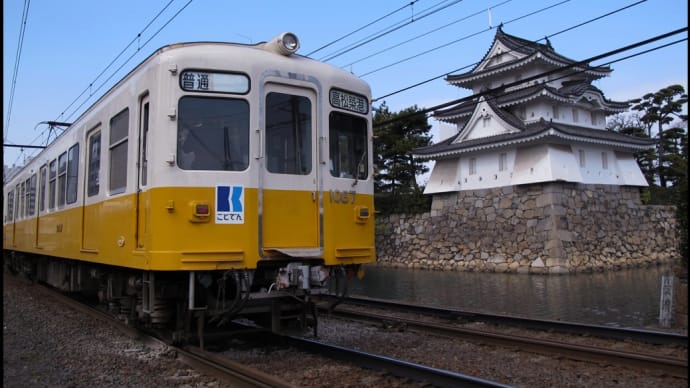 晴れた高松市