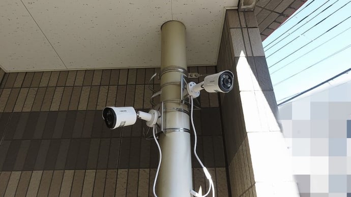 千葉県：習志野市津田沼にて、お手持ち防犯カメラ再取付＆隠蔽配線工事へ