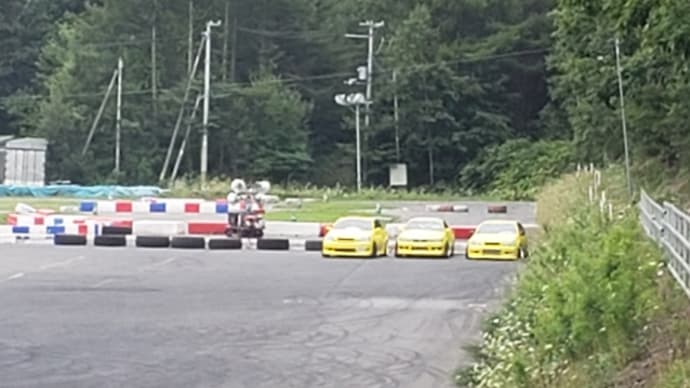 ドリフト活動です。新千歳モーターランド