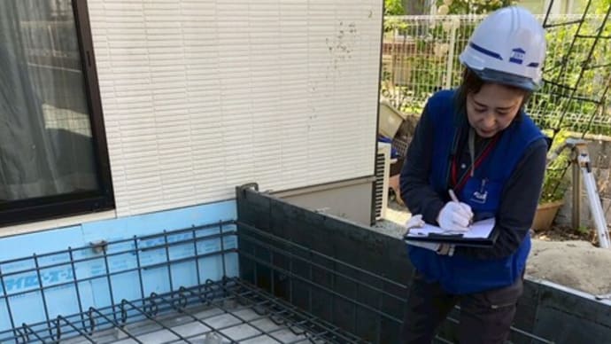 リフォーム現場、検査の様子