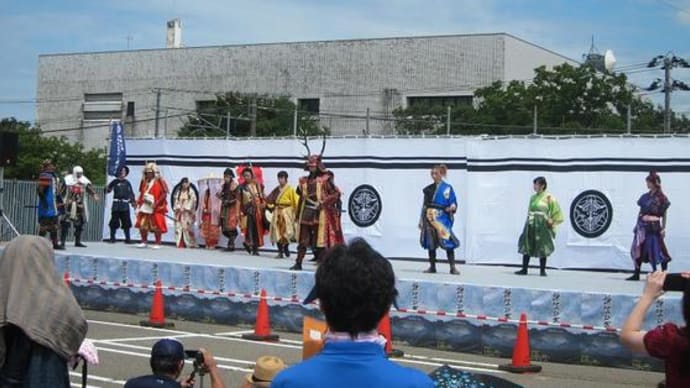 2018年8月25日『第92回謙信公祭 戦国ご当地グルメ大合戦』です（最終回）・後編「各地の武将隊を見て帰りました」