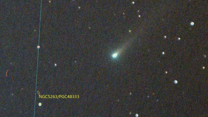 2021年のレナード彗星（C/2021 A1）（３）