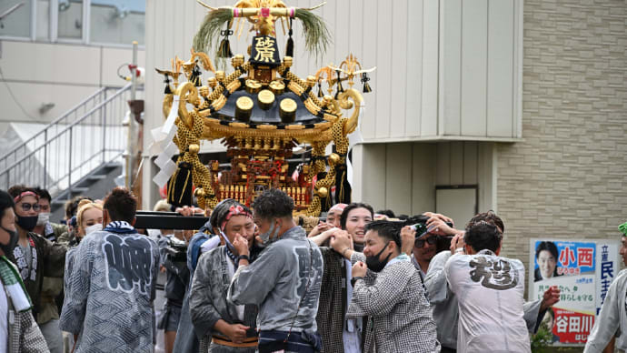 ◆匝瑳市・八重垣神社祇園祭(砂原区神輿渡御)