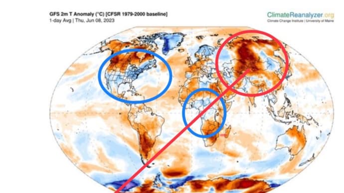 気になるニュース。〜シベリアで気温40度に迫る迫る猛暑〜