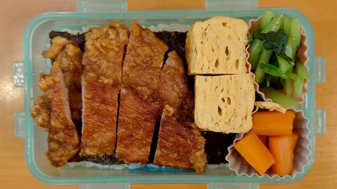 10月のお弁当（けっこう海苔弁）