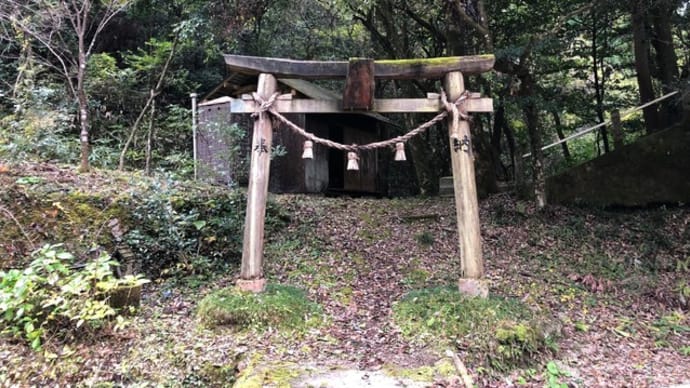 故郷の風景(11)故郷の昔話 桜江町江尾 弥治衛門神社