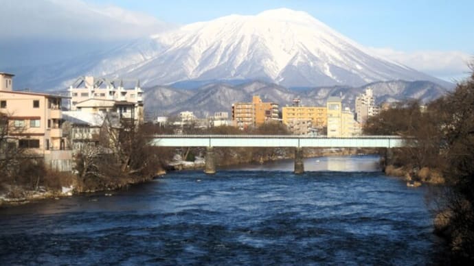 今日の岩手山
