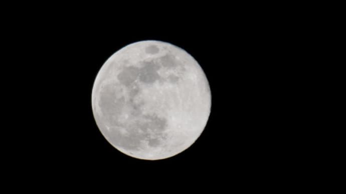 夜のポツンと干潟から・・