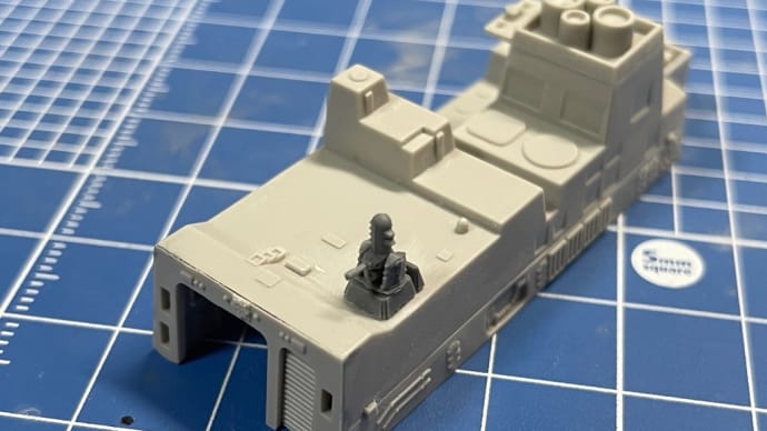 【ピットロード】1/700 海上自衛隊 護衛艦 さみだれ DD-106 製作記 No,2“CIWS”