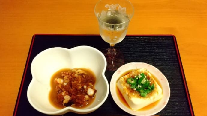 熊本県産食材の夕食と阿蘇のお酒