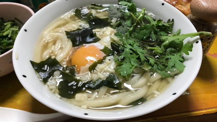 枯れ木伐採&妻発熱