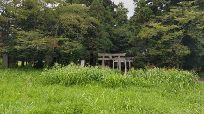 栃木県の神社 藤岡町赤麻 四社神社