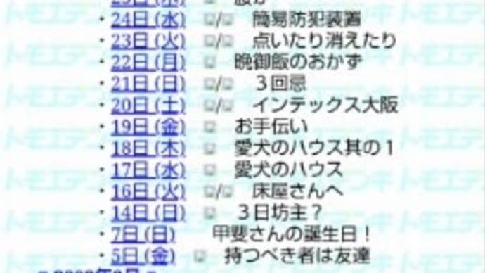 「gooブログに感謝」の巻