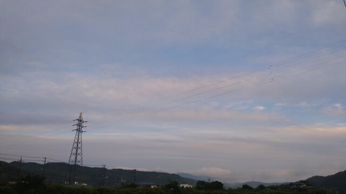 晴れるね〜の空