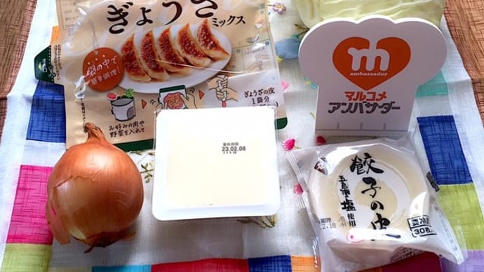 29日(肉の日)は大豆のお肉で包まない餃子