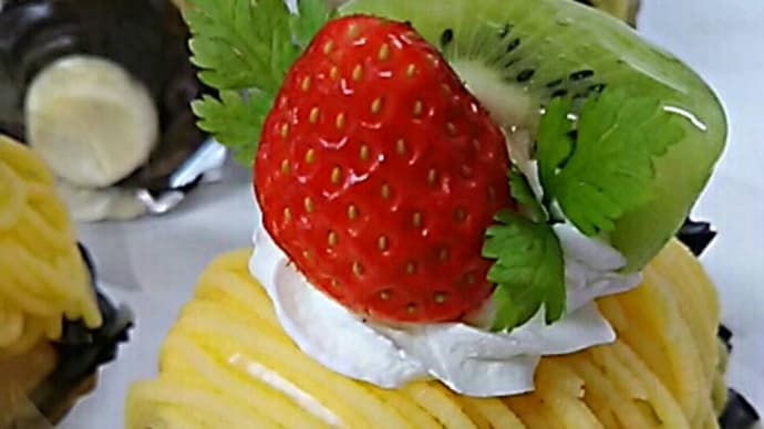 マロンとパイのモンブラン