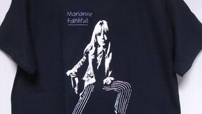 ROCK Tシャツ:MARIANNE FAITHFUL