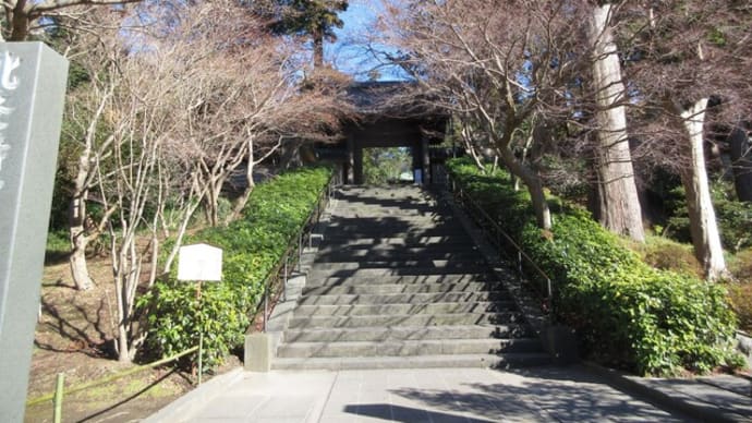 北鎌倉 線路沿いに