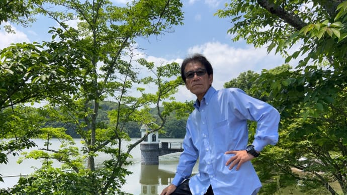 さくらの時期には 花見客が押しかける でも今は釣り人が糸垂らす