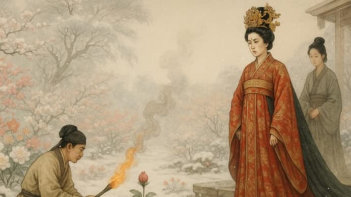 女帝、武則天の命令で咲く百花 焦骨牡丹の秘密