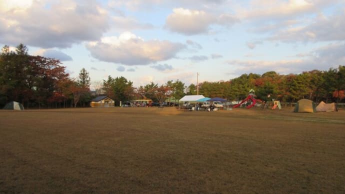 三保野公園でキャンプ!