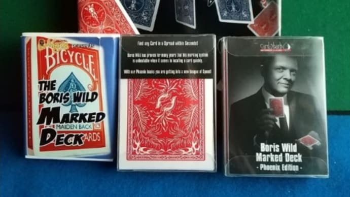 Boris Wild Marked Deck Phoenix Edition