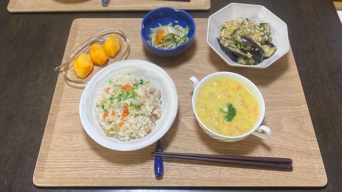 祭日の助産院ごはん