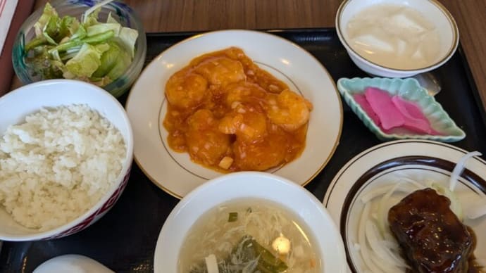 上海公司でランチ