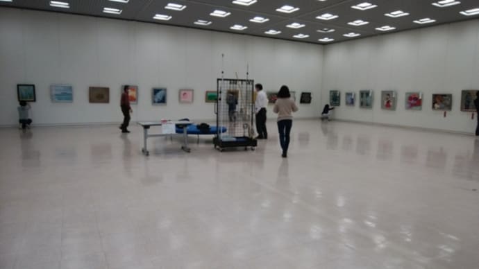 今日から日本画展