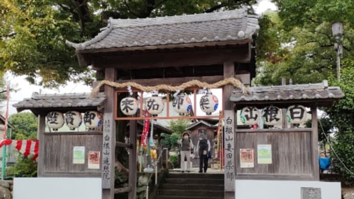12年に一度の妻田薬師御開帳