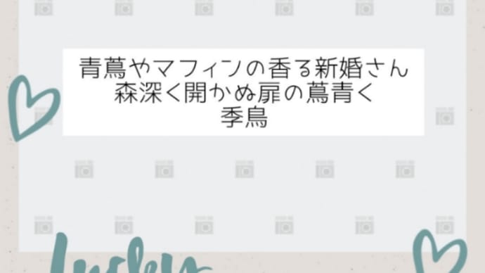 青蔦 蔦青く