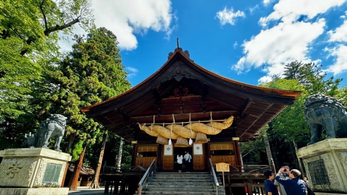 信州🍎夏紀行❻諏訪四社を巡る【春宮 秋宮】⛩️