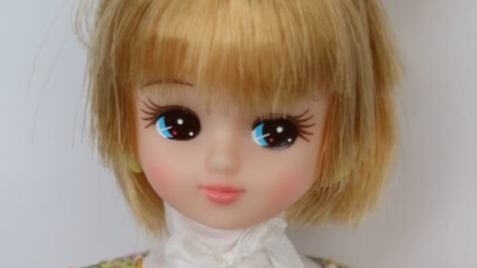 お人形教室スペシャルリカちゃんx花柄ウエストギャザーワンピース