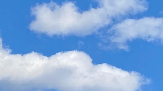 今日の空