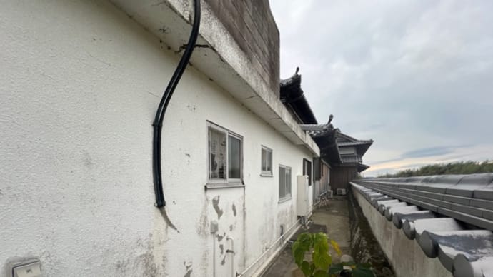 母屋とつながる離れ