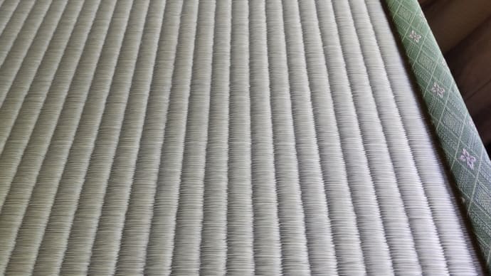 目のつんだ畳おもて