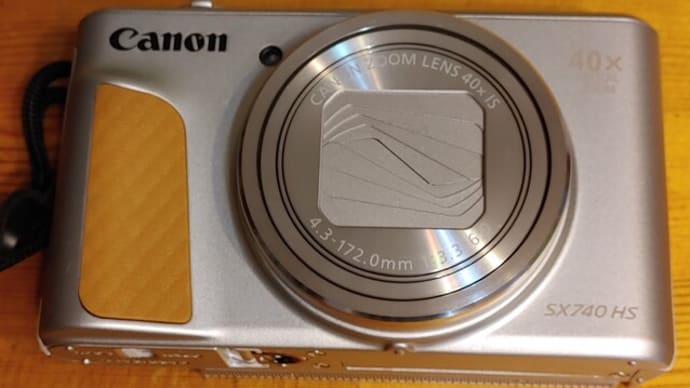 コンパクトデジタルカメラCanon SX740HSとガーデニング