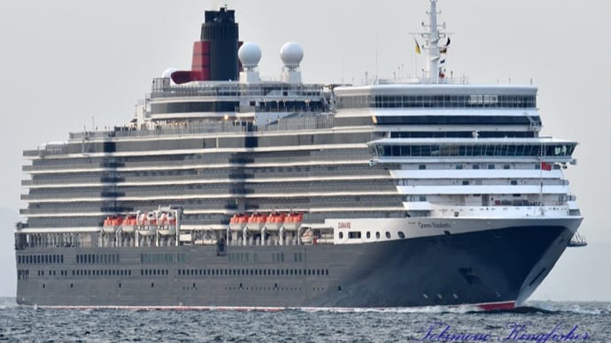 4/26の横浜港 ”NORWEIGIAN SPIRIT”、”DIAMOND PRINCESS”、”QUEEN ERIZABETH”入港