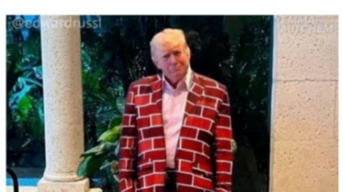 トランプ大統領、米国が【ブリックスに加盟】する!ゲサラの先導者プーチン大統領が主導するブリックス!トランプが【レンガ】のスーツをきる写真!